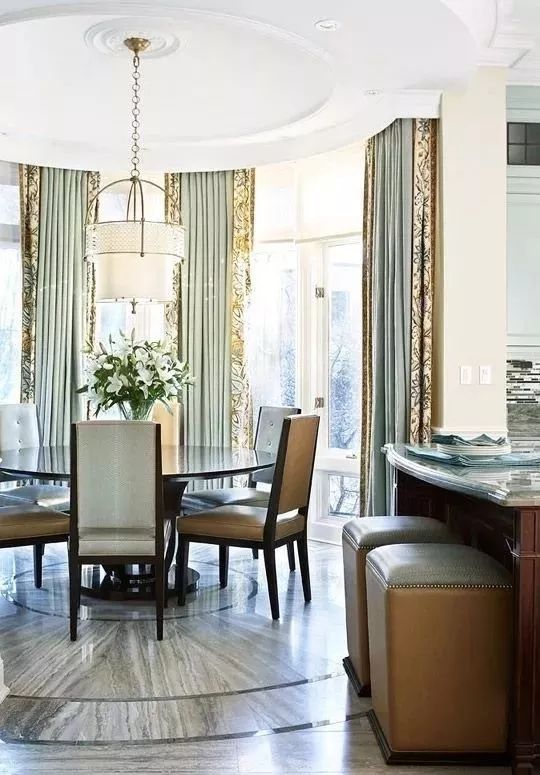 别墅窗帘的款式图片,别墅窗帘100个新款