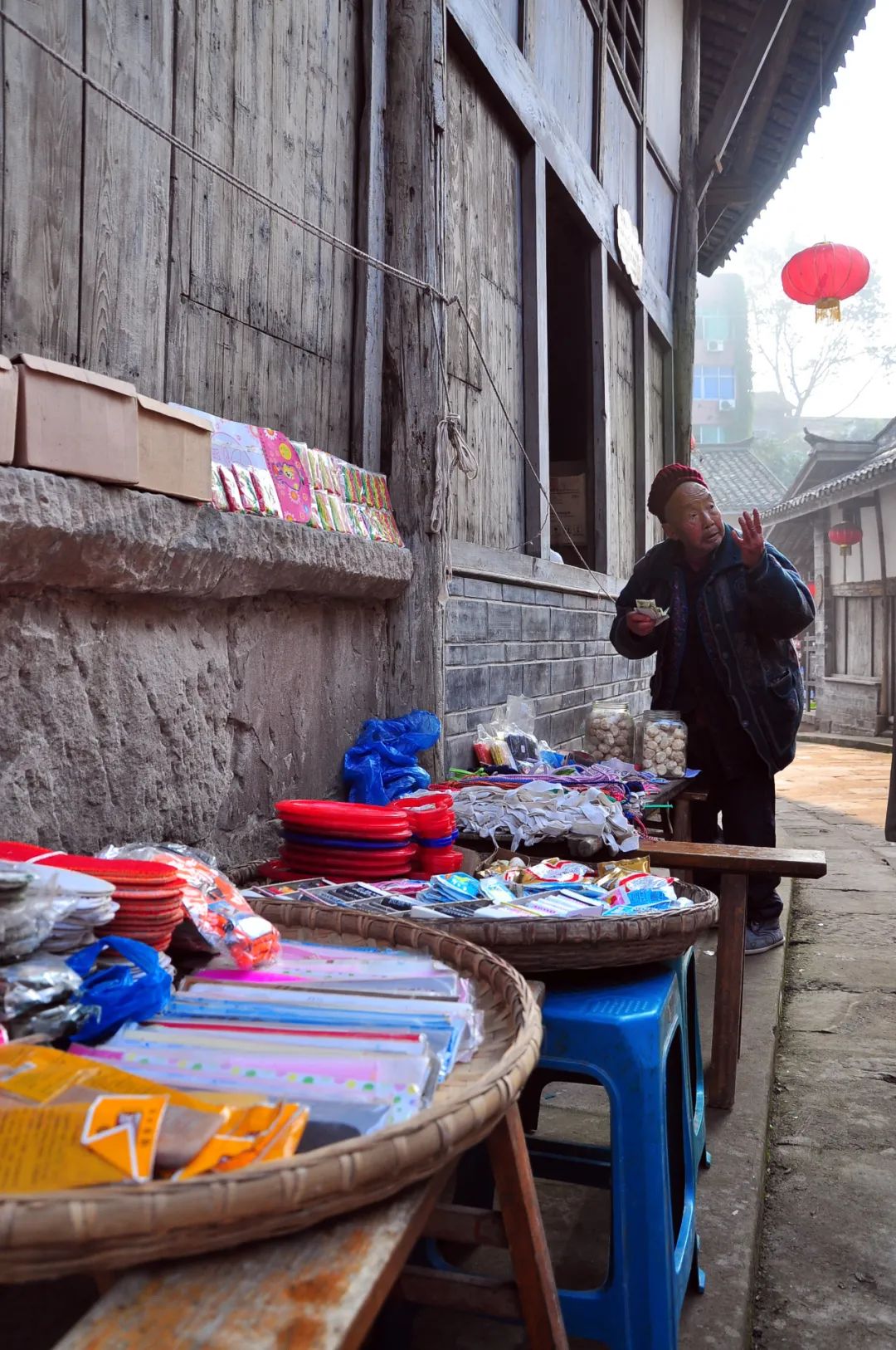 自贡仙市喝茶,自贡仙市古镇围炉煮茶