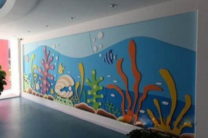 幼儿园室外墙面布置简单大气,幼儿园室外墙面布置图片简单大气