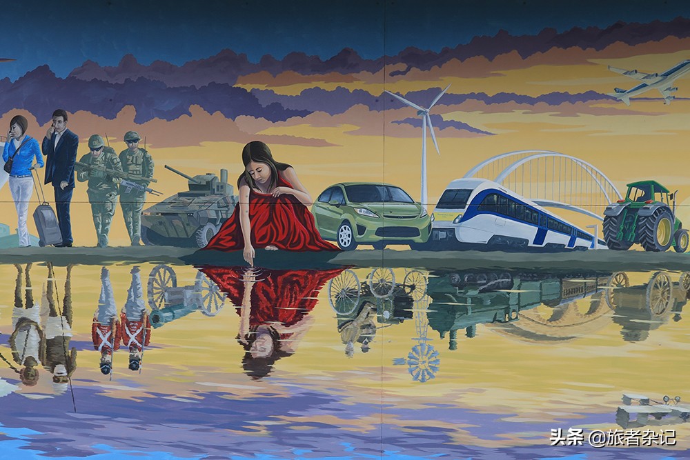 谢菲尔德壁画小镇图片,塔斯马尼亚壁画小镇谢菲尔德小镇