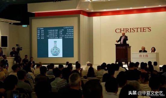 2018年拍卖的乾隆炉钧釉瓷器,近年拍卖乾隆珐琅描金瓷器价格