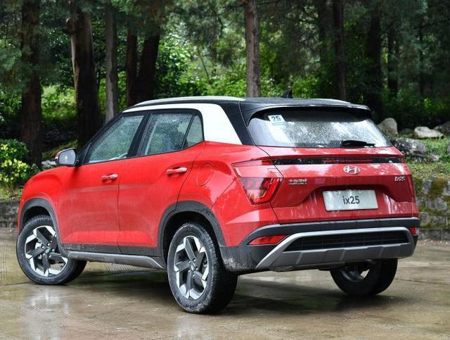 13万现代suvix25,13万公里现代ix25手动二手车