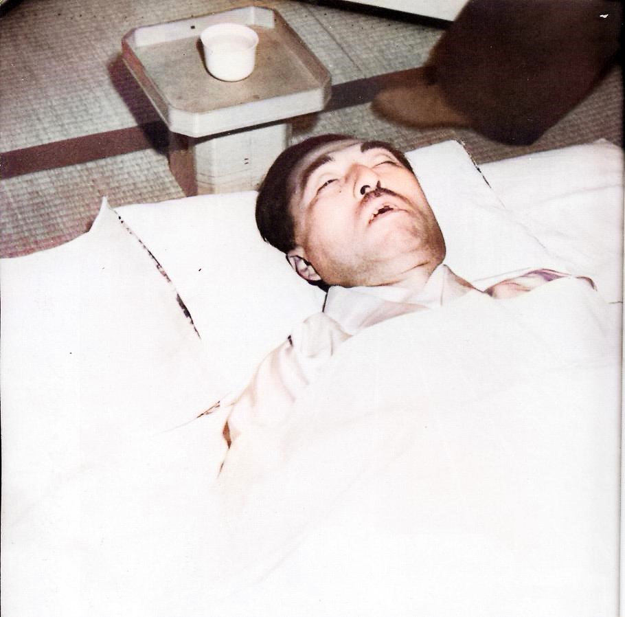 战犯老照片,处决日本七大战犯影像