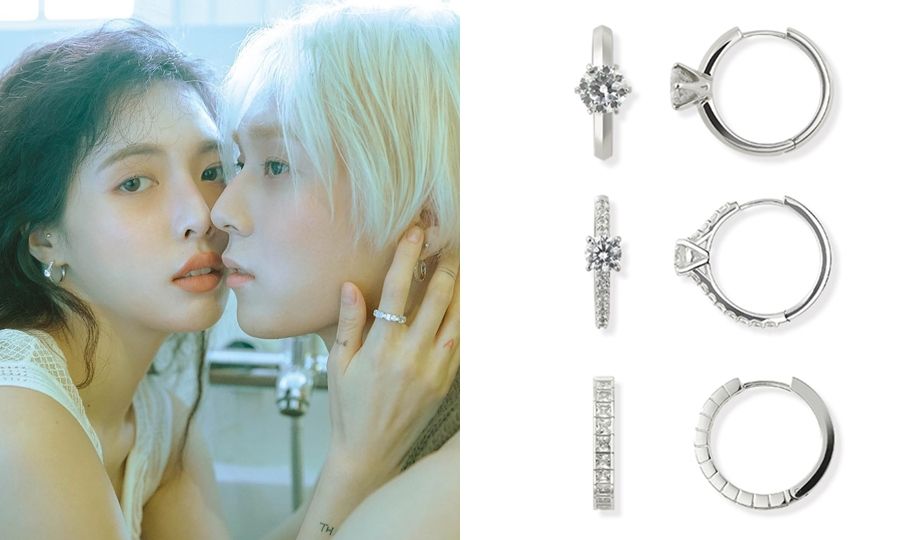 韩国女泫雅订婚戒指,超好看的泫雅风戒指