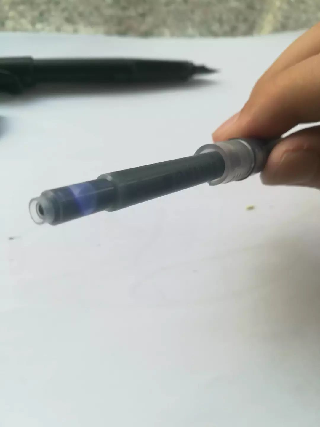 lamysafari钢笔暗夜绿,学生钢笔彩尖