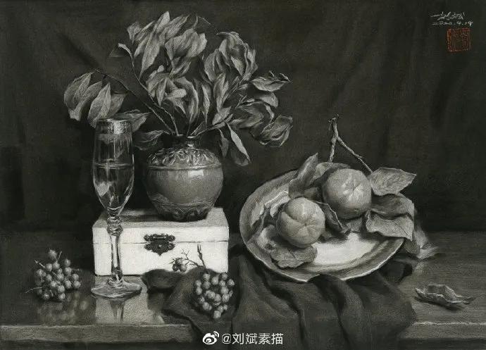 刘斌素描全过程,刘斌素描的技法