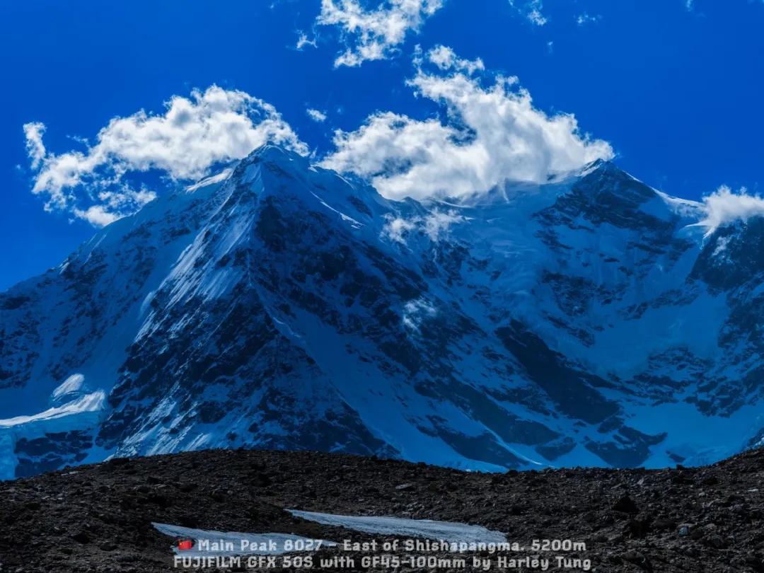 希夏邦马峰能看到珠峰吗,希夏邦玛峰珠峰