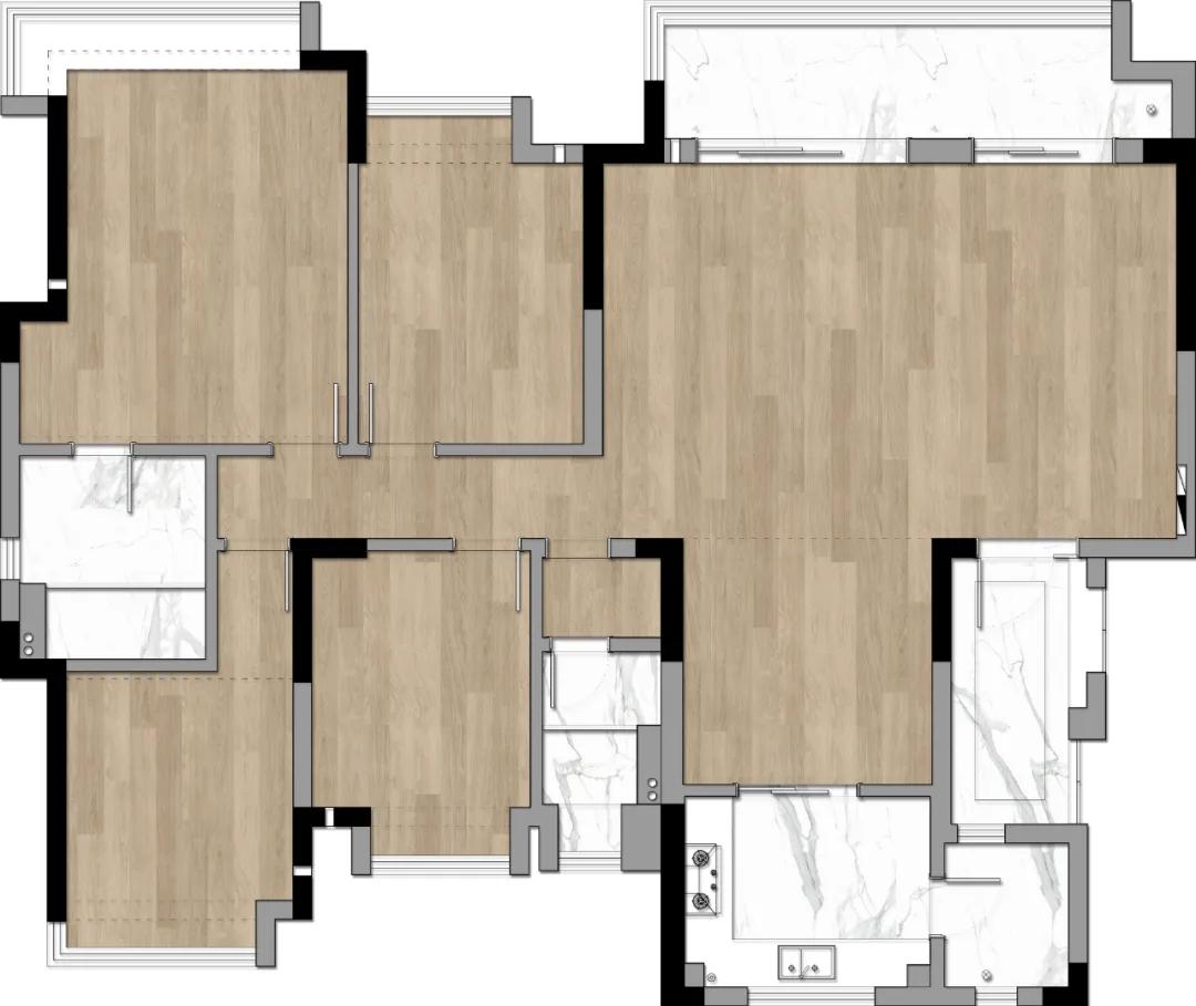 感谢13套案例给了参考，拿了房就要改造！这才是理想的精装房效果