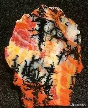 万年石头里的罕见画,万年奇石石头画