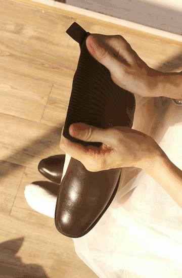 今冬最后一双鞋,选让你腿长1米8的切尔西,女人的优雅从它开始