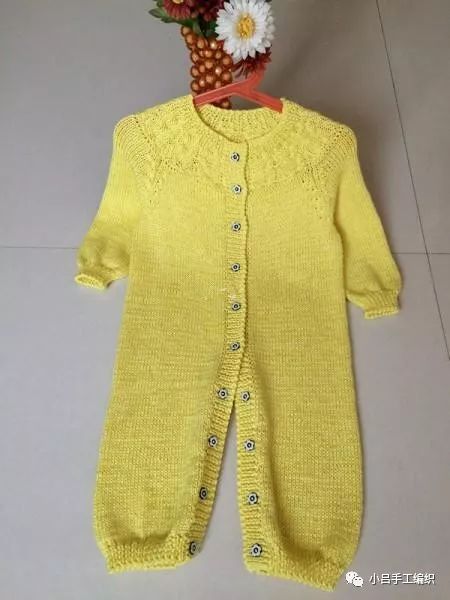 宝宝连体衣的详细教程,实用又好看的婴儿连体衣