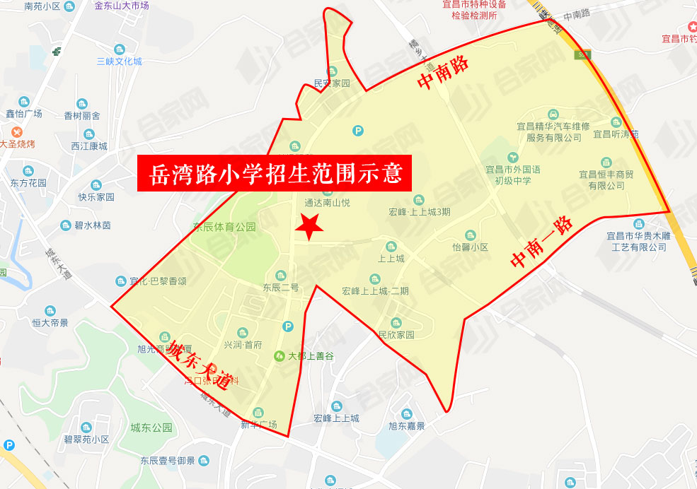 2024伍家岗学区划分图,伍家岗买学区房买哪里