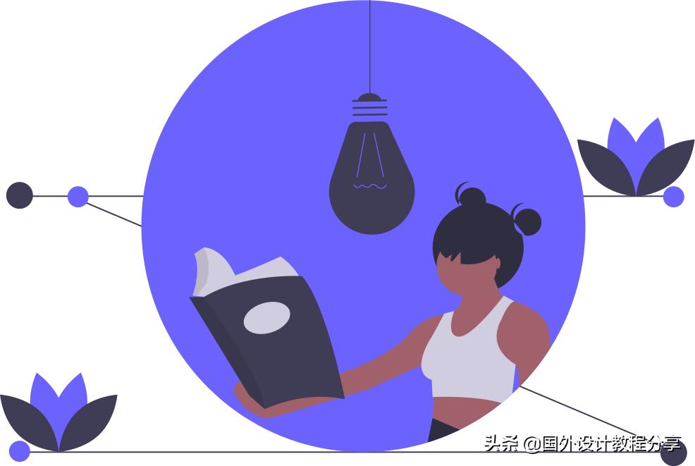 扁平矢量插画教程,矢量扁平插画怎么画