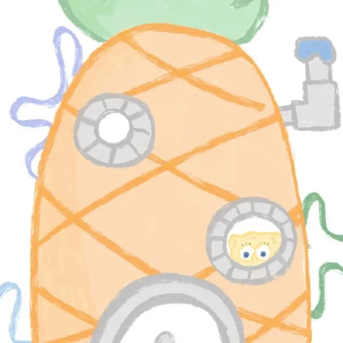 海绵宝宝和派大星的可爱头像,海绵宝宝头像超萌可爱小红书