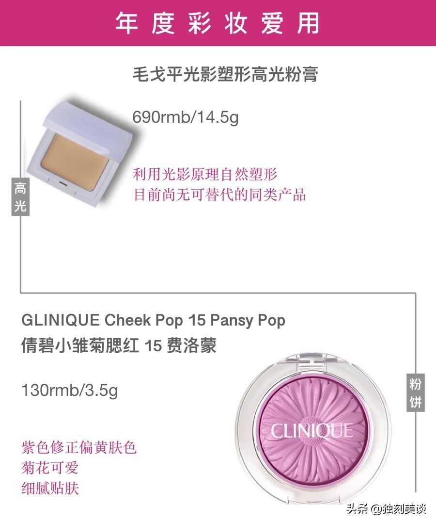 我的年度美妆护肤红黑榜,我的年度彩妆单品推荐