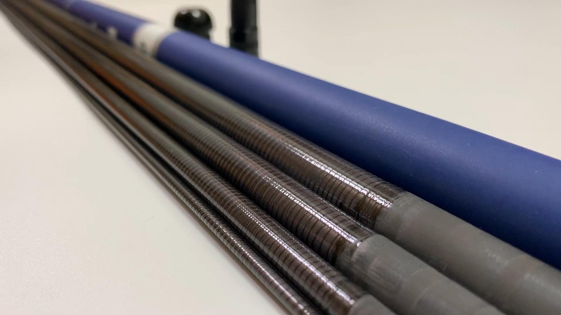 弄断了三根鱼竿,弄断了鱼竿