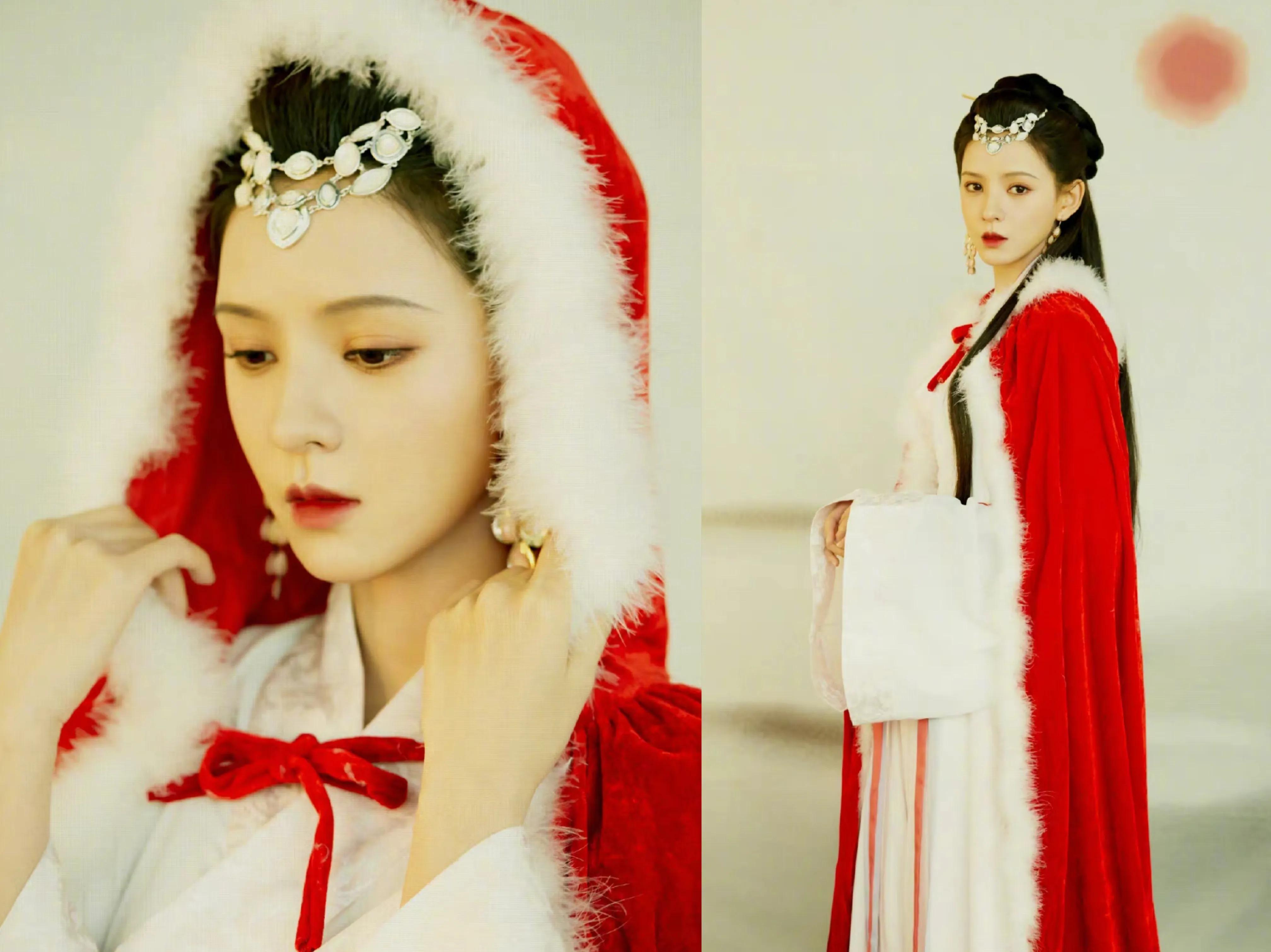 又到冬日,古装毛领斗篷别乱穿,高颜值演员和良心造型师缺一不可