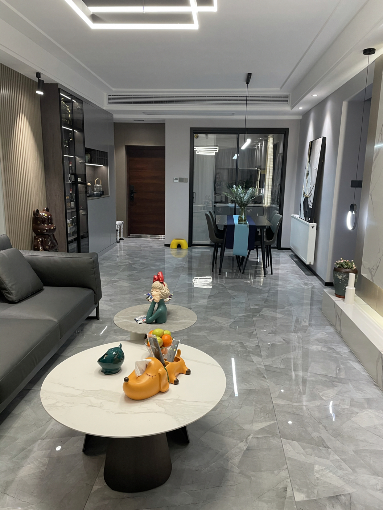 成都御龙山82平方米装修效果图,成都信和御龙山改造