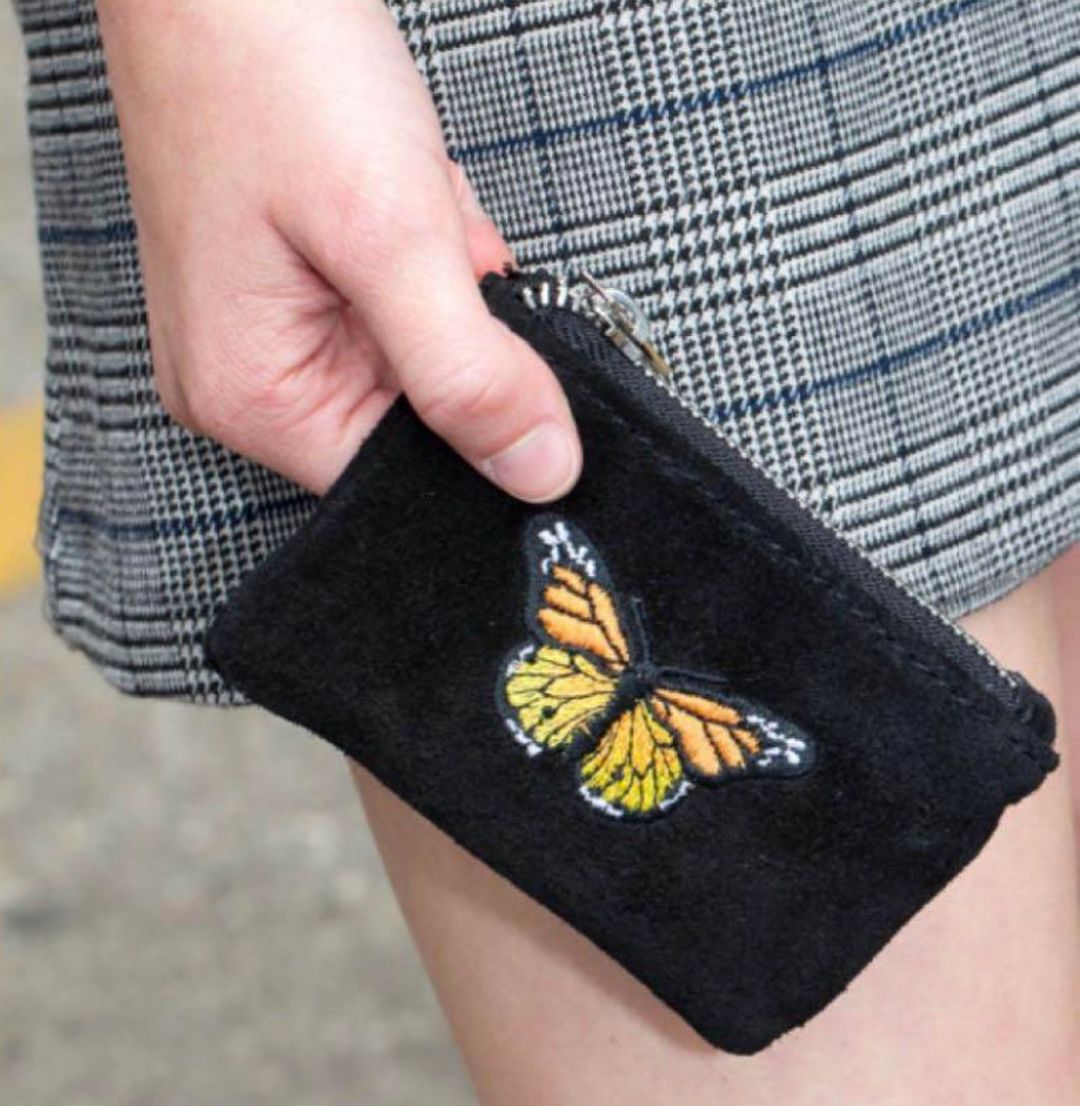 童年饰品金蝴蝶,童年土味发饰效果图