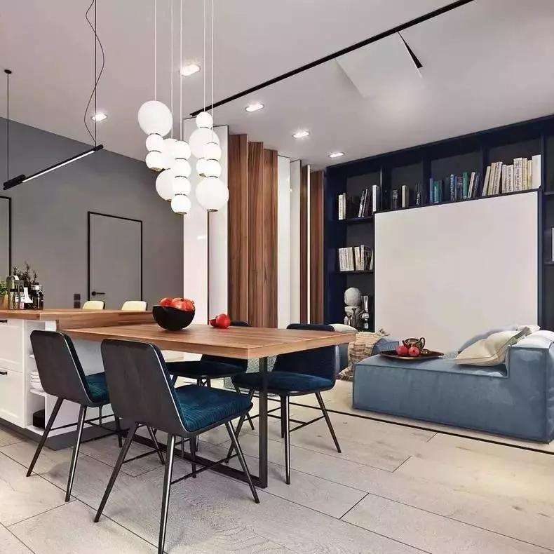 48种客餐厅设计总有一款适合你,客厅餐厅怎么设计好看