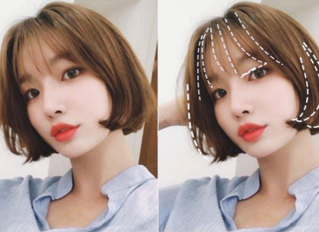 圆脸显高秋冬季短发发型推荐,六岁女孩圆脸适合的短发发型