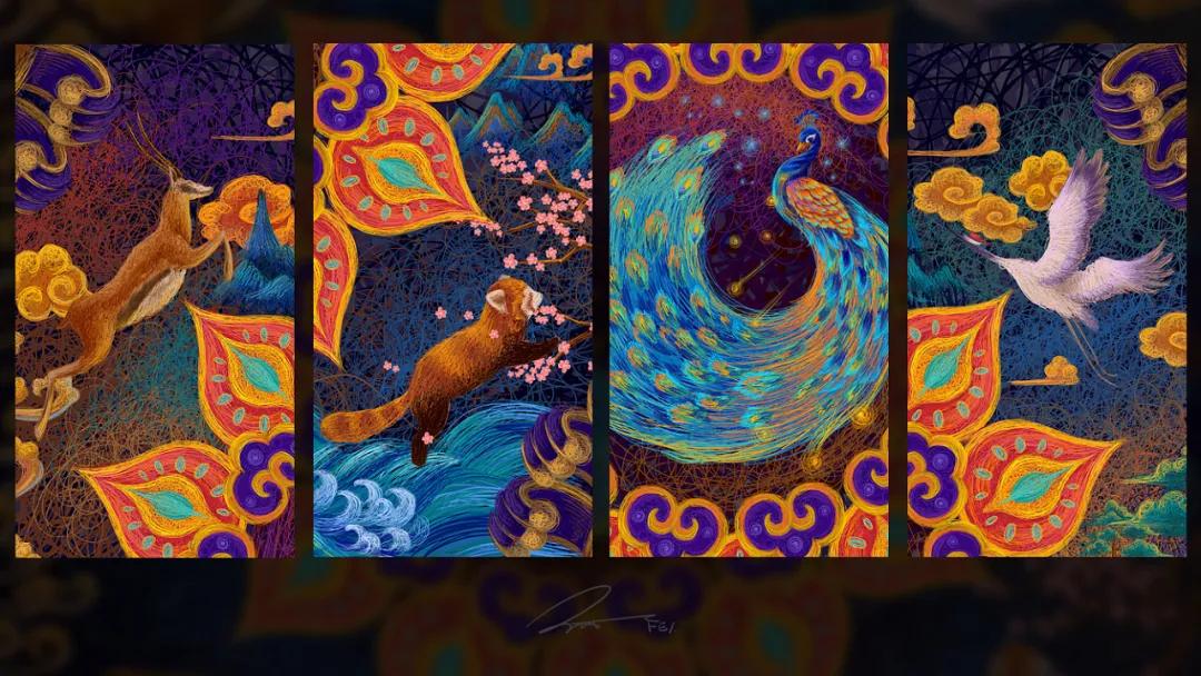 描摹梦境的魔术师，靠画“圈圈”火遍全网