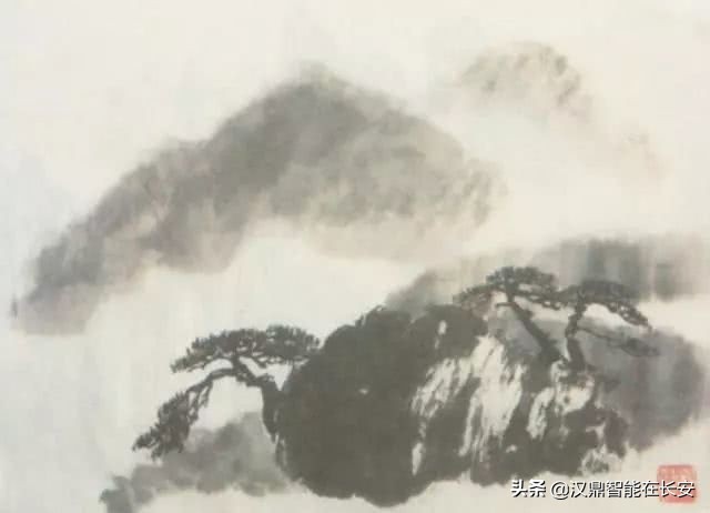山水画技法山石的基本画法解析,中国山水画技法如何画山石