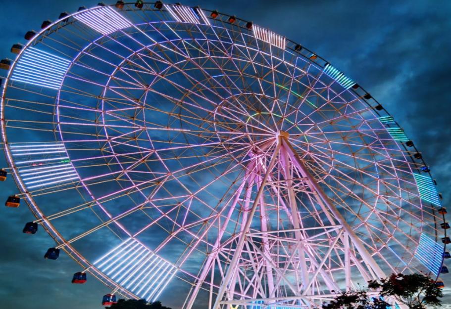 中国高度前三的摩天轮,全中国最高的摩天轮有多高