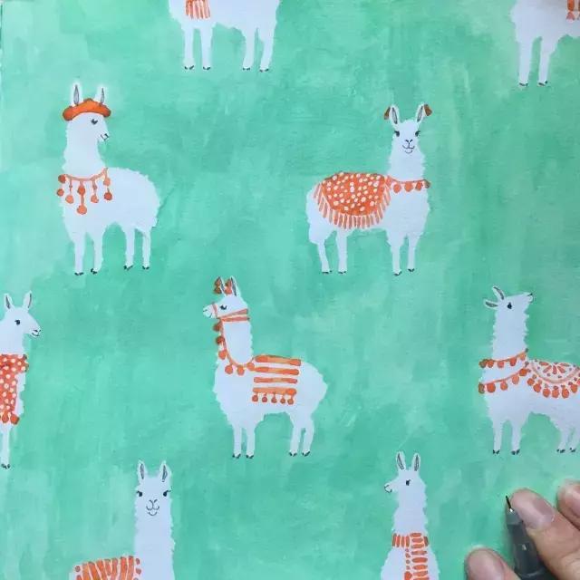 手残党零基础画,纹理画教程初学者