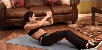 想练出马甲线,就靠这九个动作,每周练4-5次,塑造马甲线女神