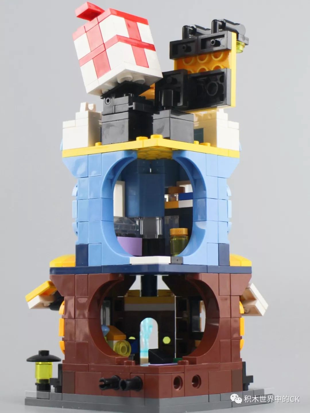 启蒙积木缤纷城市系列七款,启蒙积木街景系列八合一玩具