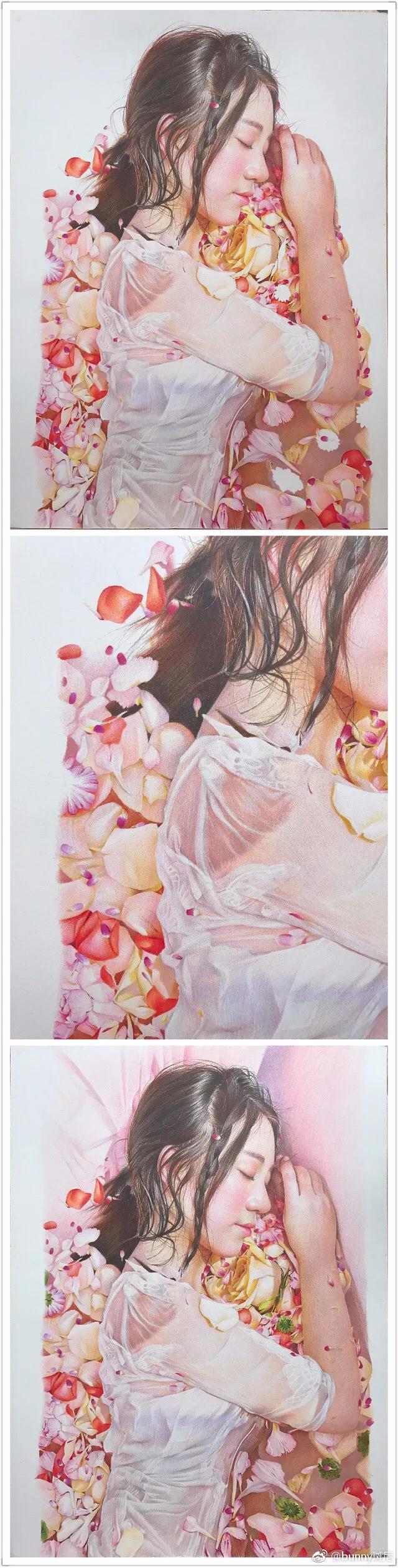 彩铅人物女孩教程视频,用彩铅画动漫人物天使恶魔