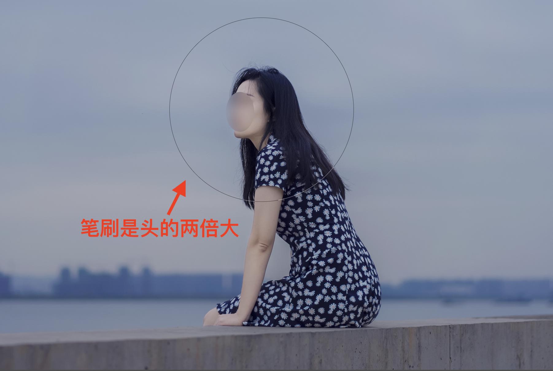 拍照时头歪了如何用ps调正,人像照片歪了怎么用ps调正