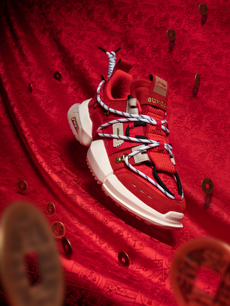 联名日本潮牌+丝绸材质李宁鞋款再秀中国风