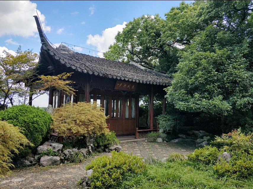 杭州西湖景点郭庄视频,杭州郭庄园林