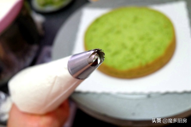 不加蛋糕胚的水果奶油蛋糕做法,8寸戚风奶油蛋糕做法不塌陷