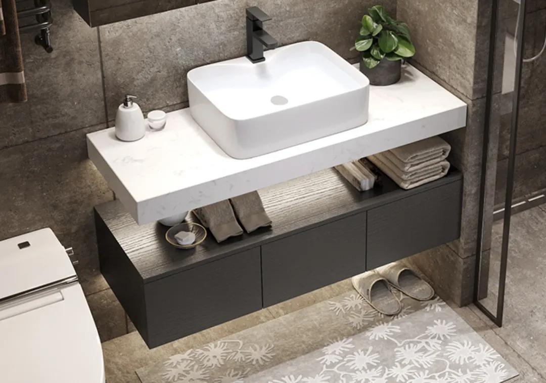 扔掉浴室柜,浴室柜非常难看想扔了