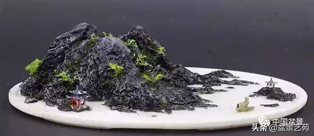 郭少波山水盆景,郭少波盆景
