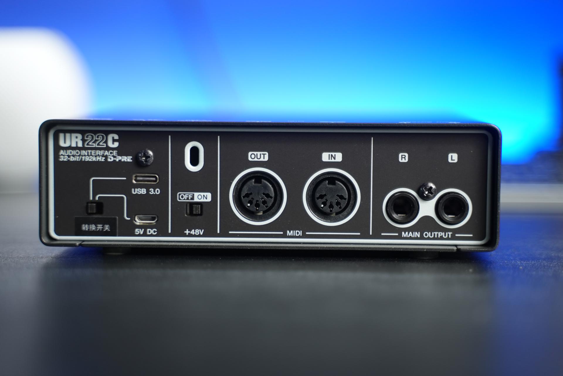 雅马哈ur22c如何把声音调得浑厚些,雅马哈ur22c能剪辑音频吗