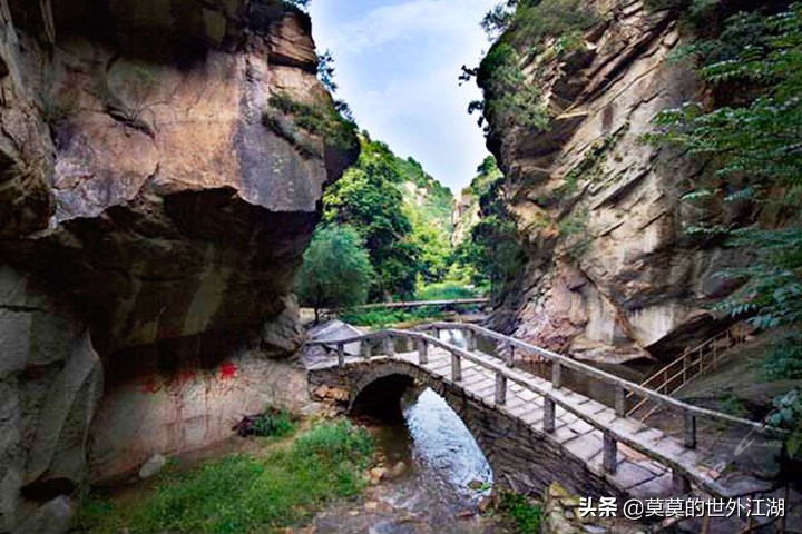 北京密云清凉大峡谷,密云四季盛景