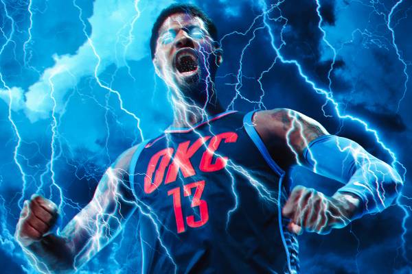 雷霆30+得分纪录,雷霆火箭22分