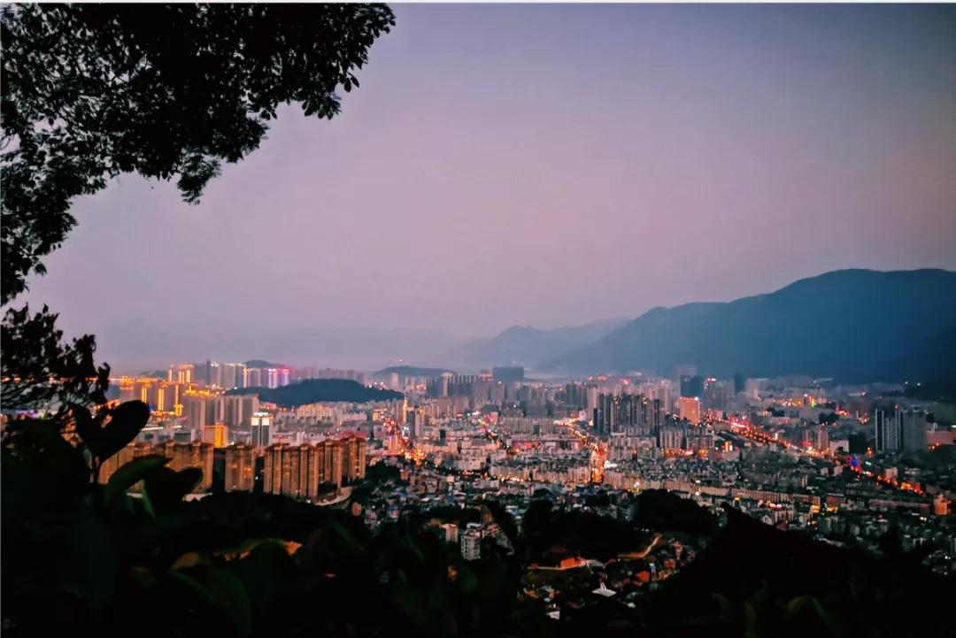 蕉城镜台山全景图,航拍宁德镜台山视频