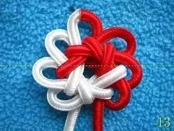 单绳串珠间隔打结方法教程,单绳串珠打结的方法