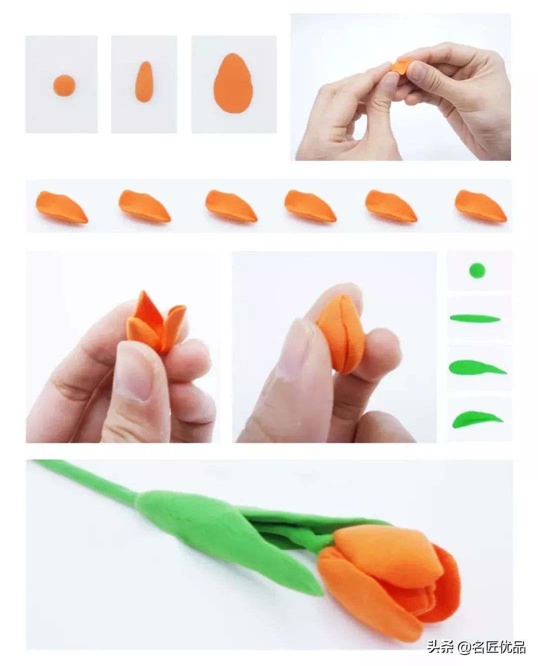 好玩又好看的粘土手工,简单的国庆粘土手工方案