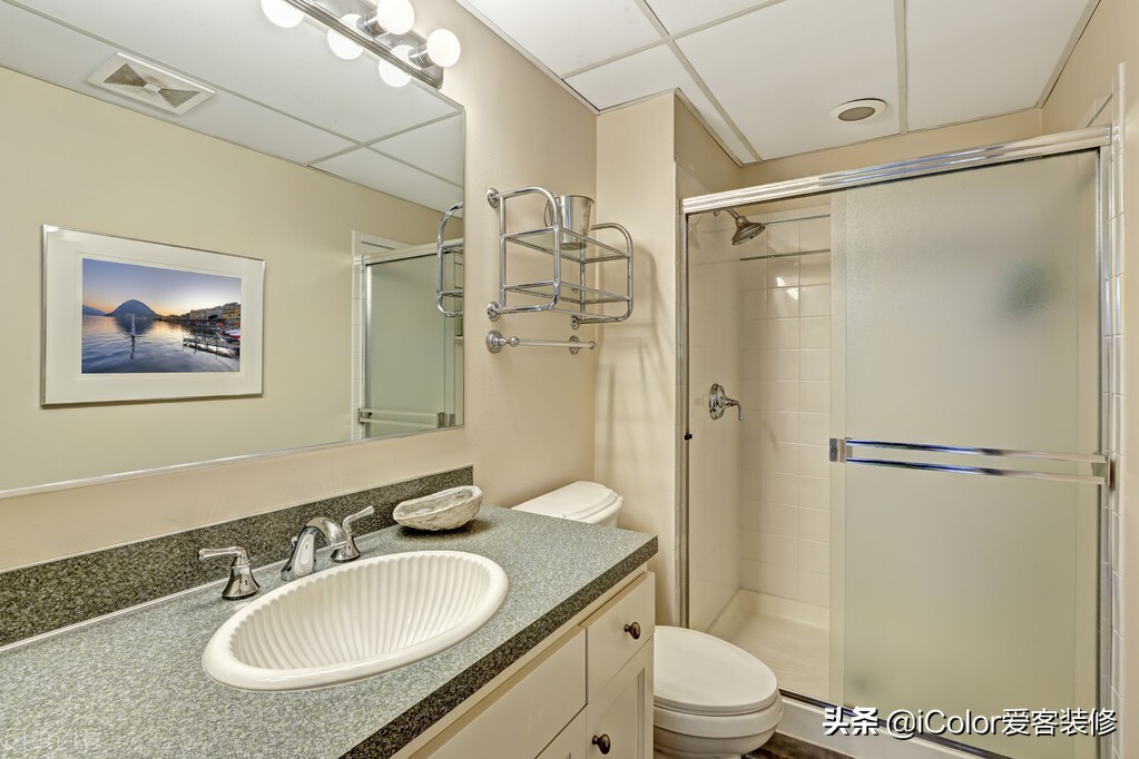 1米小户型卫生间装修案例,1米宽2米长卫生间装修效果图