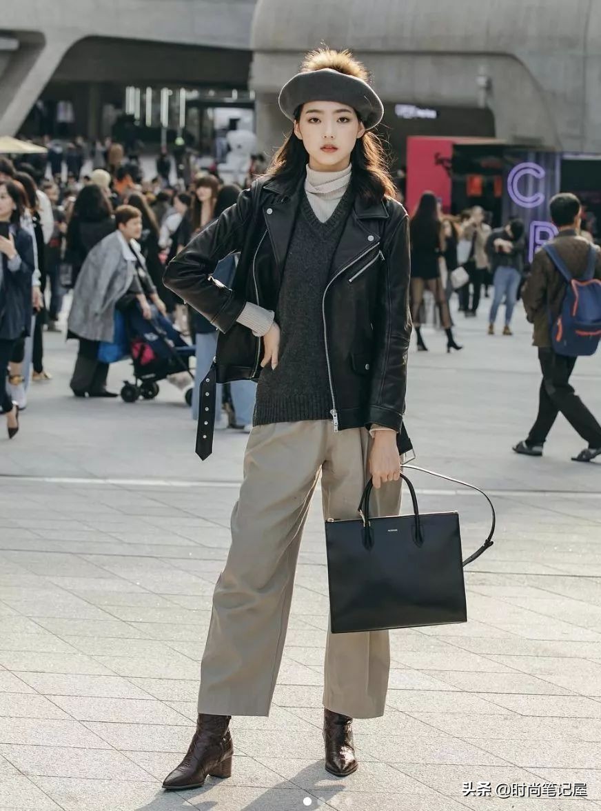 裙子秋冬款搭长筒靴,裙子秋冬款配长筒靴