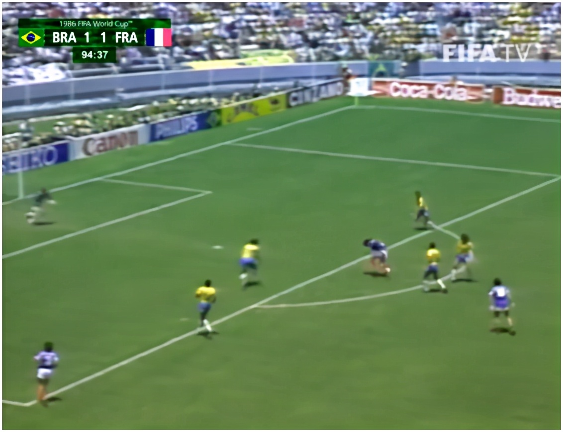 世纪之战1986世界杯巴西vs法国,2006年世界杯法国与巴西视频