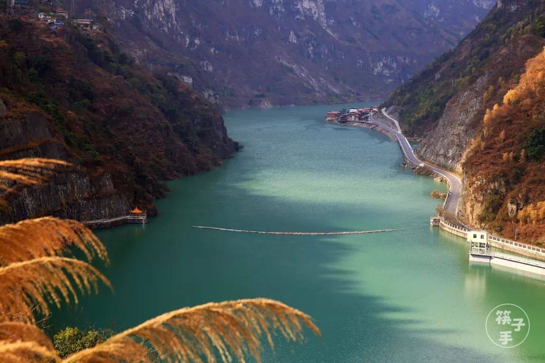 金口河大峡谷有大气磅礴之美,大江大河里的情怀