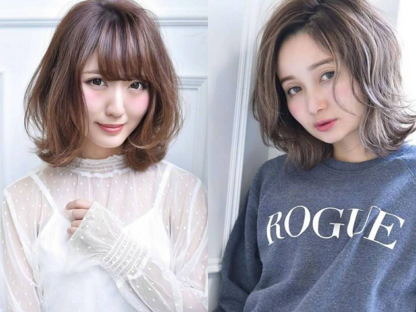 显脸小八字刘海发型推荐,最合适显脸小的刘海发型