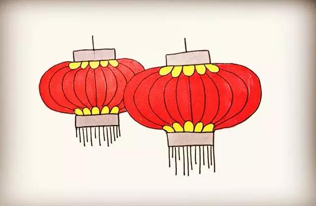 怎么画最简单的灯笼简笔画,灯笼的简笔画怎么画简单